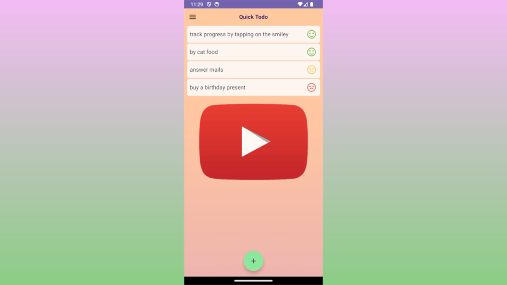 Quick Todo App video